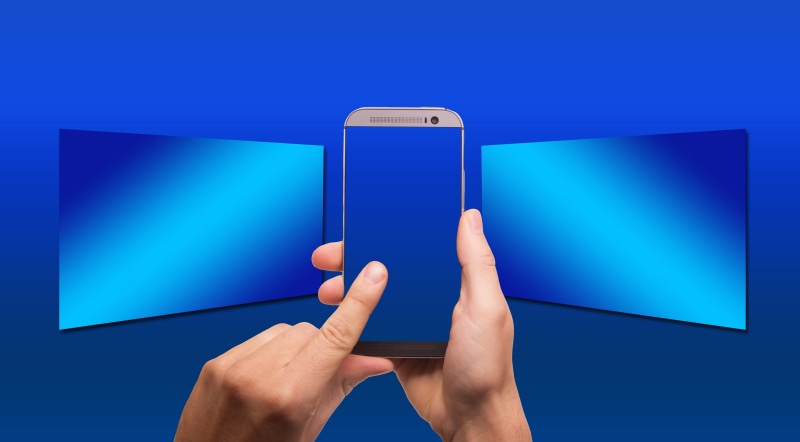 portable information device, wifi, screen, internet, colored background, samsung, business, m, message, digital composite, technology, post, lifestyle