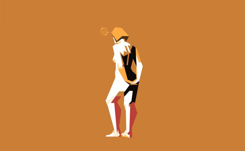 digital, standing, modern, akt, zele, crtanje, Image, slika, colored background, platno, actgeometric, copy space, hat, Vector Art, young adult, bfvrp
