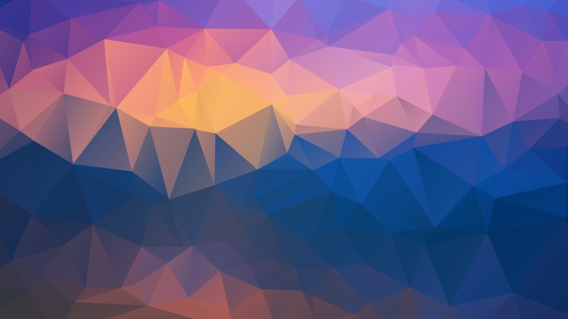 design, abstract, blue, gradient, glowing, color gradient, triangles, 4K, pattern, polygon, convexity, art and craft, triangle shape, backgrounds, shiny