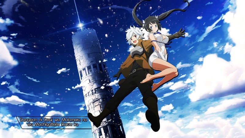 Is It Wrong to Try to Pick Up Girls in a Dungeon?, Anime, Hestia (DanMachi), 1080P, Bell Cranel