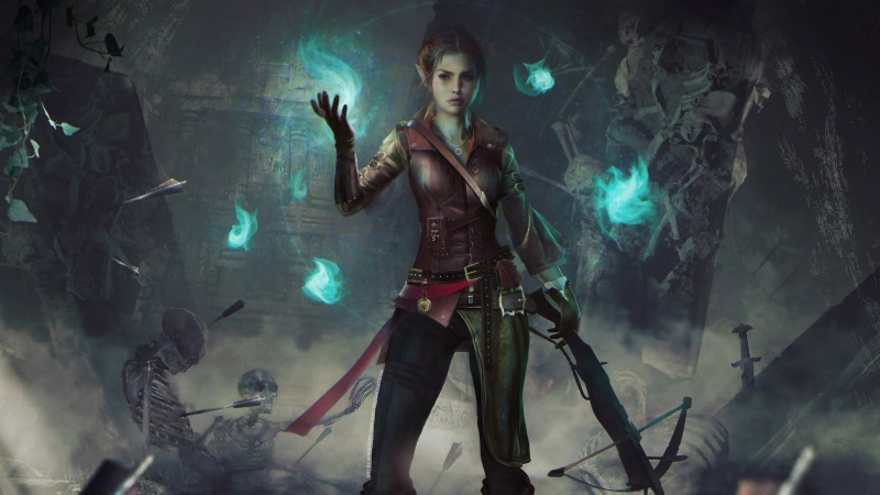 Girl, 2K, Dungeons and Dragons, Warrior, Archer