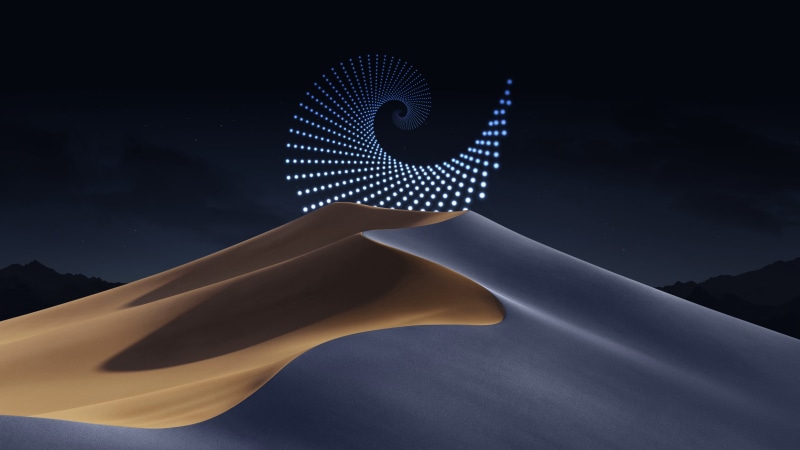 Apple Inc., 5K, dark, imac, Fibonacci sequence, night, golden ratio