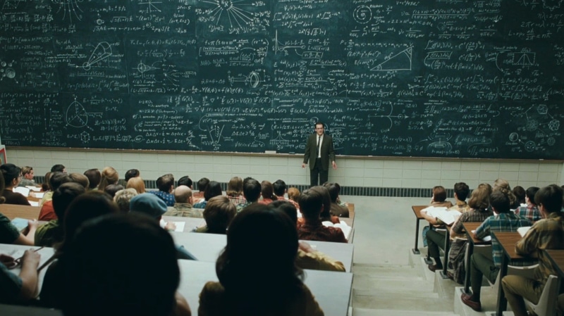 student, adult, indoors, board, learning, men, classroom, rectangular, university, architecture, science, women, blackboard, mathematics, education, crowd