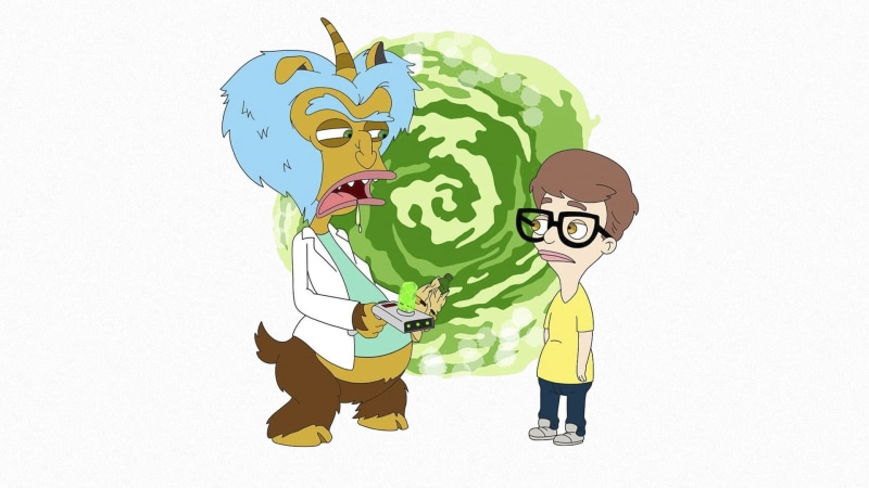 TV, tv series, digital art, Big Mouth, cartoon, Netflix TV Series, 1080P, Rick and Morty