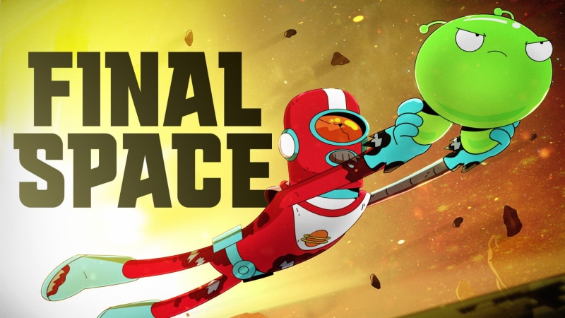 Netflix TV Series, humor, Adult Swim, Gary Goodspeed, Mooncake, 1080P, TV Series, final space, Netflix, 2018 (Year), cartoon, series
