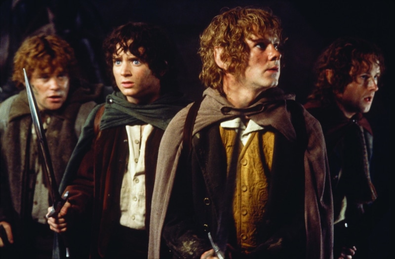 The Lord of the Rings, The Lord of the Rings: The Fellowship of the Ring, 1080P, Elijah Wood, Billy Boyd, Frodo Baggins, Peregrin Took, Sam Gamgee, Dominic Monaghan