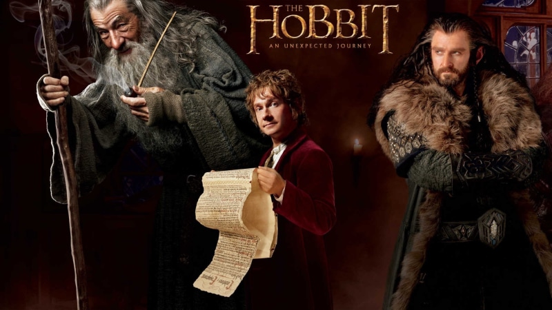 people, indoors, women, men, young adult, Bilbo Baggins, contemplation, holding, communication, front view, The Hobbit: An Unexpected Journey, mid adult