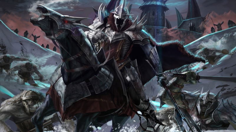 knight, fantasy, horse, riding, lotr, 1080P, illustration, hd