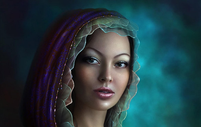 1080P, nice, beautiful, fine, woman, exquisite, blue, gorgeous, detailed, face, girl, mashamaklaut art, brown