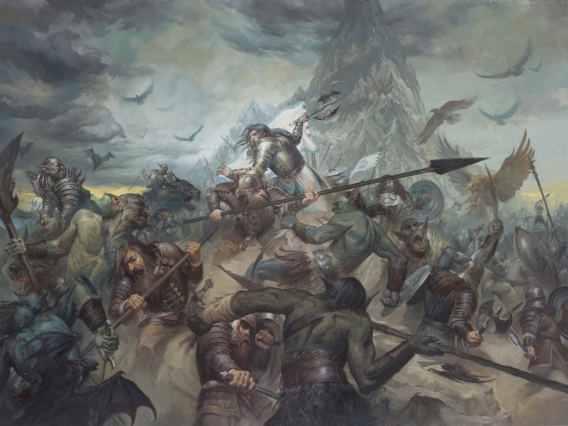 fantasy, lotr, adventure, rings, 1080P, armies, battle, hobbit, lord, battle five armies