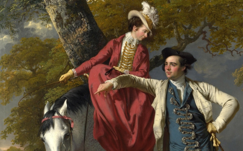 clothing, tree, young women, females, young adult, males, portrait, man, women, art, people, girl, derby, riding, outdoors, couple - relationship, 1080P