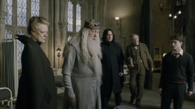 Harry Potter, 1080P, Harry Potter and the Half-Blood Prince, Severus Snape, Albus Dumbledore, Horace Slughorn
