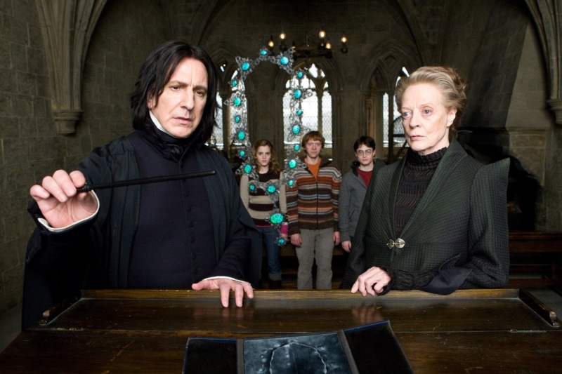 Severus Snape, Harry Potter and the Half-Blood Prince, Ron Weasley, Harry Potter, 1080P, Hermione Granger