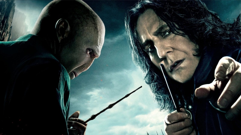 Harry Potter and the Deathly Hallows: Part 1, Severus Snape, 1080P, Lord Voldemort, Alan Rickman, Harry Potter