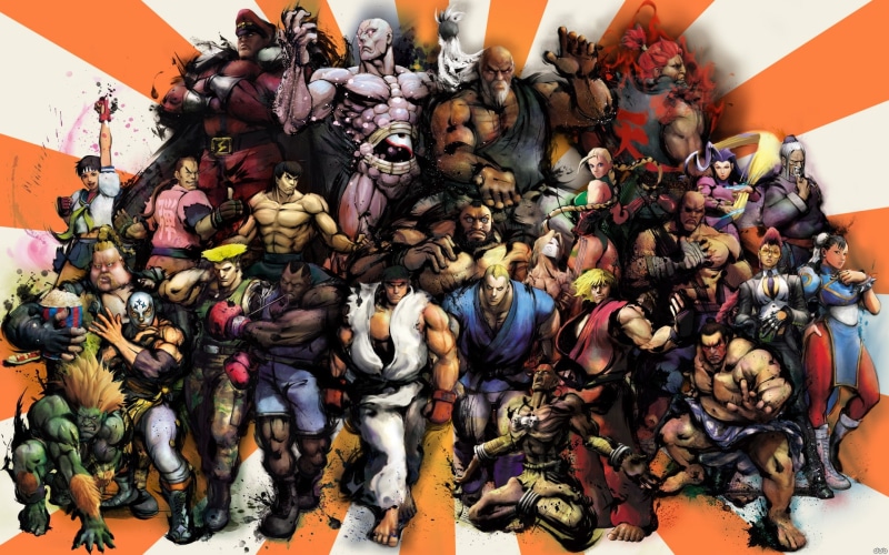 Balrog, zangief, dhal, vega, akuma, street, seth, games, hd, Sakura, iv, blanka, ryu, art, chunli, bison, 1080P, sagat, cammy, m, video, fighter