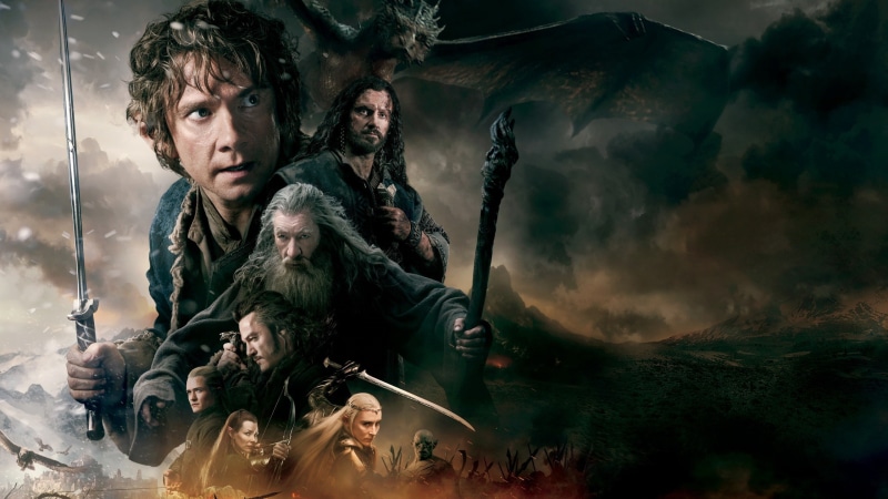 Thorin Oakenshield, The Hobbit, Evangeline Lilly, 2K, Smaug, Legolas, Martin man, Azog The Defiler, Orlando Bloom, Bilbo Baggins, movies, The Hobbit: The Battle Of The Five Armies