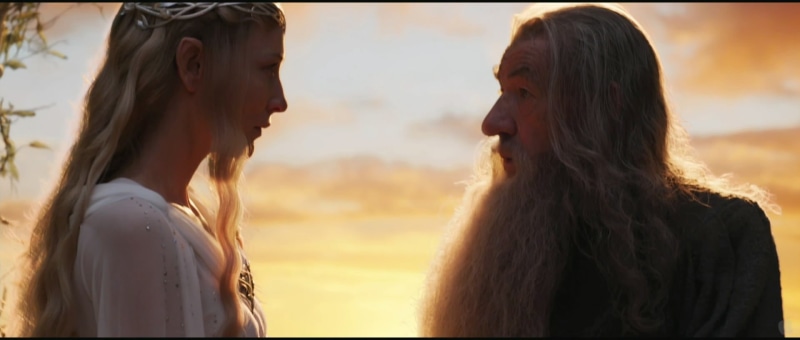 1080P, hobbit, blanchett, Cate Blanchett, people, ian, The Hobbit, movies, hd, galadriel, art, screenshots, actors, cate, Gandalf, mckellen