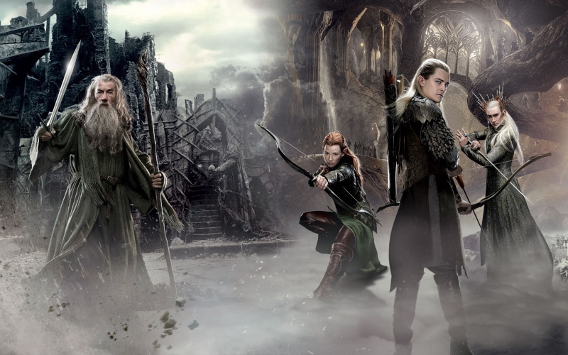 Elf, Thranduil, Fog, 1080P, Gandalf, Tauriel, Legolas, Movie, The Hobbit: The Desolation Of Smaug