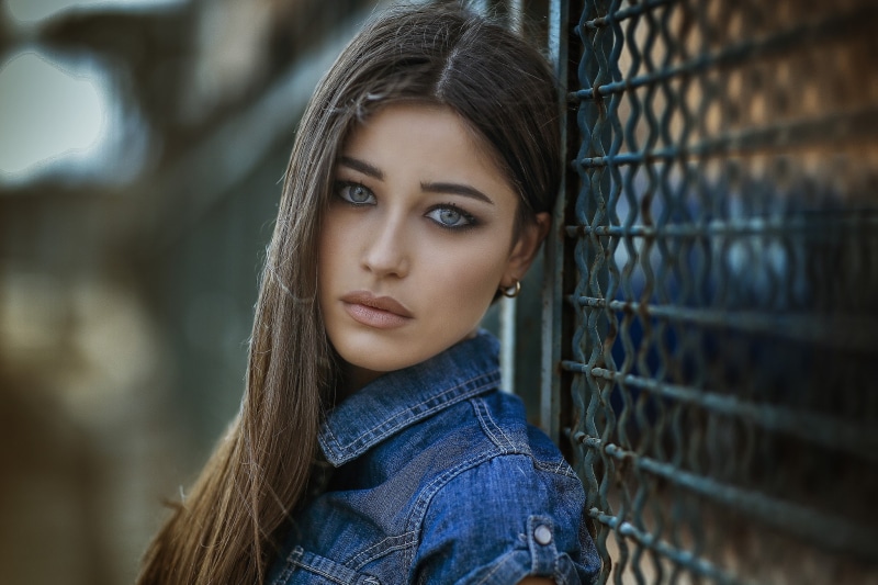 face, depth of field, Alessandro Di Cicco, portrait, 1080P, women