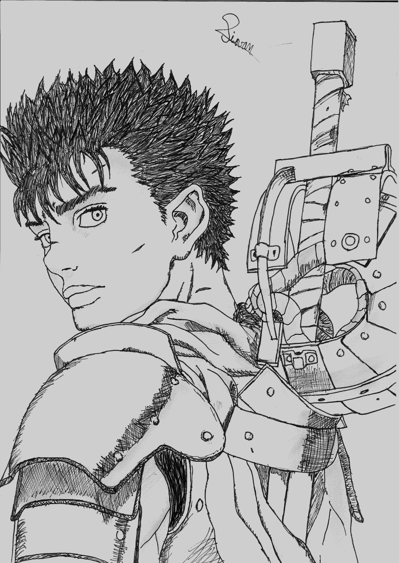 human face, women, Guts, young women, 2K, music, young men, drawing, manga, people, hair, men, human body part, young adult, adult, nature, teenager, hairstyle