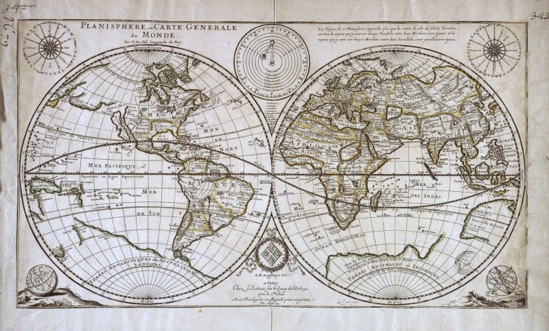 ancient, astrology sign, hemisphere, engraved Image, textured effect, world map, old-fashioned, old, art and craft, europe, map, illustration, general