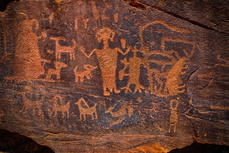 wood grain, usa, desert, photo, utah, ancient civilization, carving, cave, native american, backgrounds, indoors, art and craft, wood, western, sandstone