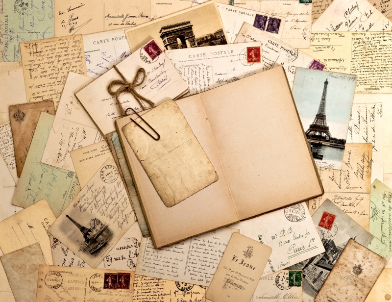 global communications, grunge, 5K, photos, communication, memories, text, postcard, vintage, the Past, ephemera, no People, letters, ink, envelope, retro