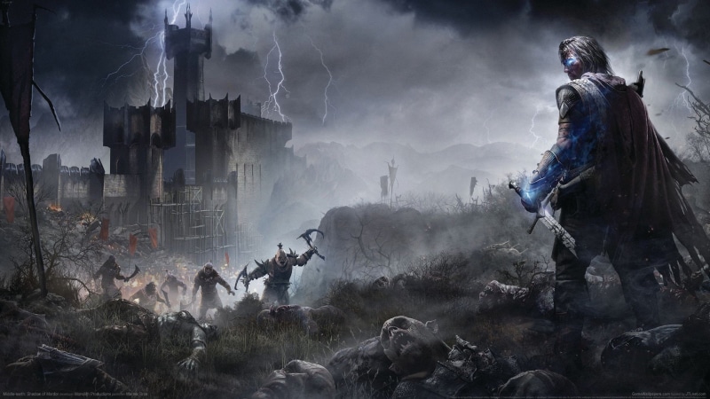 action, Earth, rings, adventure, mordor, online, fantasy, 2K, lord, middle, lotr, warrior, shadow