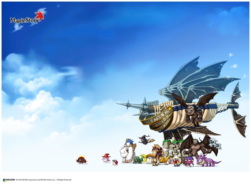 fantasy, rpg, 720P, maple, maplestory, mmo, story, 2 d, scrolling, family, online