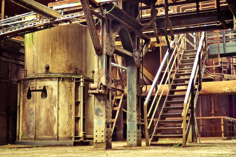 photo, fuel and power generation, steel production, historically, day, steel mill, gradually, technology, old building, pipe - tube, industrial plant, abandoned