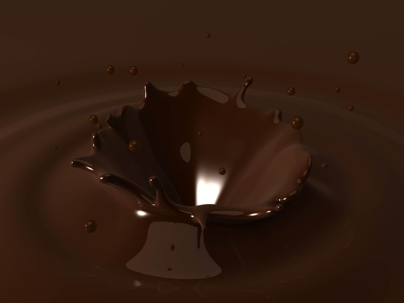 liquid, syrup, swirl, brown, white, pouring, food, close-up, chocolate, drink, milk, spilling, flowing, refreshment, background, black color