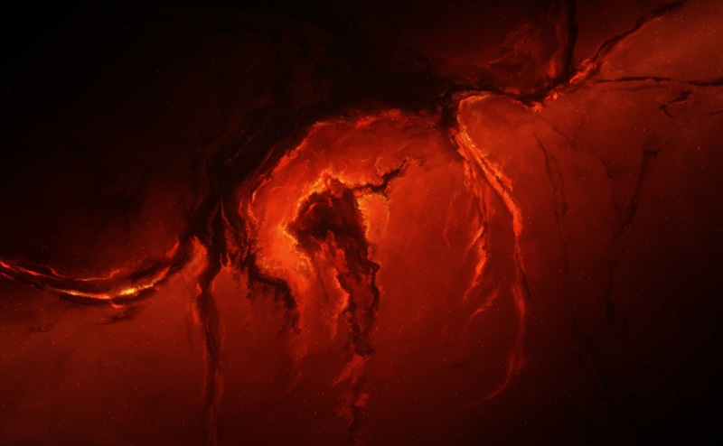 nature, flowing, hd, ultrahd, power in nature, lava, beauty in nature, natural phenomenon, Macbook, Lair, Space, molten, fascinating, night, exploding