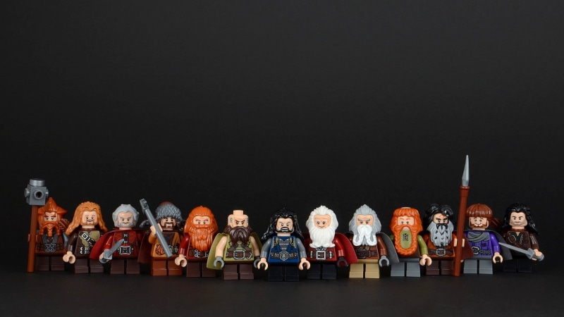 human representation, The Hobbit, people, 1080P, creativity, collection, arrangement, order, large group of objects, variation, side by side, indoors