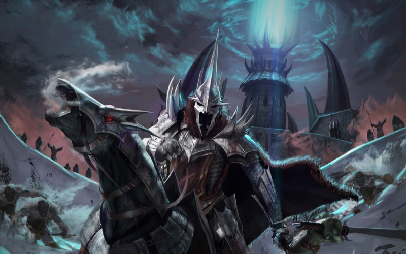 1080P, artwork, of, the, rings, lord, witch, king