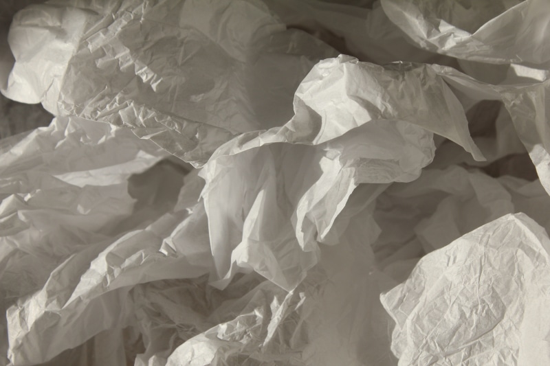 textile, wrapping, blank, no people, recycle, white color, 5K, garbage, rough, nature, plastic bag, header, full frame, scrunch, reuse, packing material