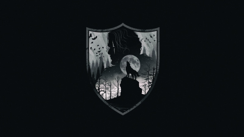 1080P, Vincenttrinidad, Minimalism, Background, by Vincent Trinidad, Vincent Trinidad, Direwolves’ house, House of Direwolves, Art, Game of Thrones, by Vincenttrinidad