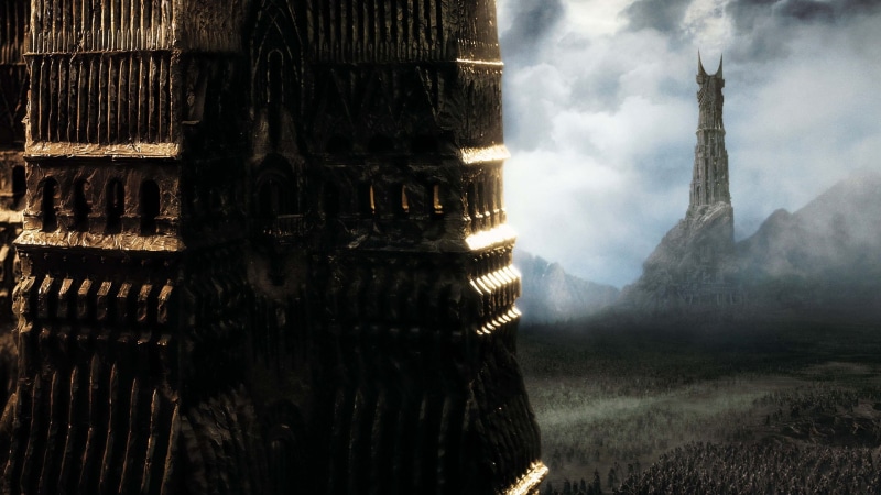 movies, towers, x, The Lord of the Rings, art, two, entertainment, hd, rings, lord, 1080P