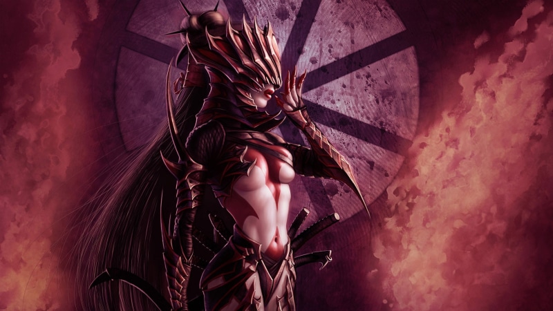 argyle, 1080P, legend, hd, Legend of the Five Rings, art, rings, five, x, steve, fantasy, abstract, fantasy art, girls