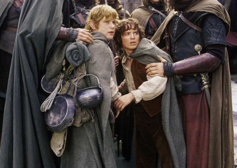 Sean Astin, Elijah Wood, The Lord of the Rings: The Two Towers, Sam Gamgee, The Lord of the Rings, 1080P, Frodo Baggins