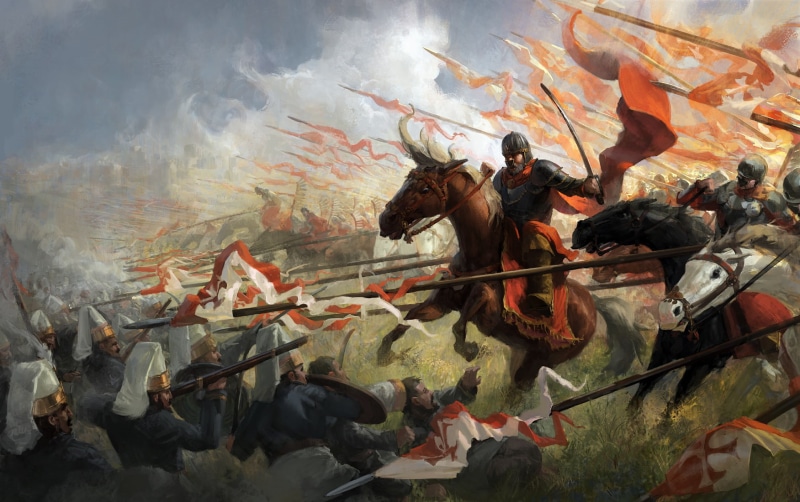 Lithuania, Poland, Winged Hussars, Crimean Khanate, horse, 720P, Cavalry, Janissaries