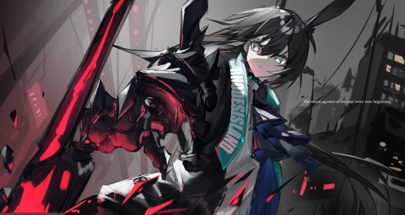 anime girls, anime, Arknights, QTian, Amiya (Arknights), 4K