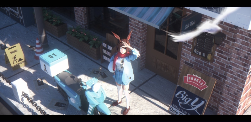 5K, anime girls, Arknights, Amiya (Arknights), Bangeningmeng, anime