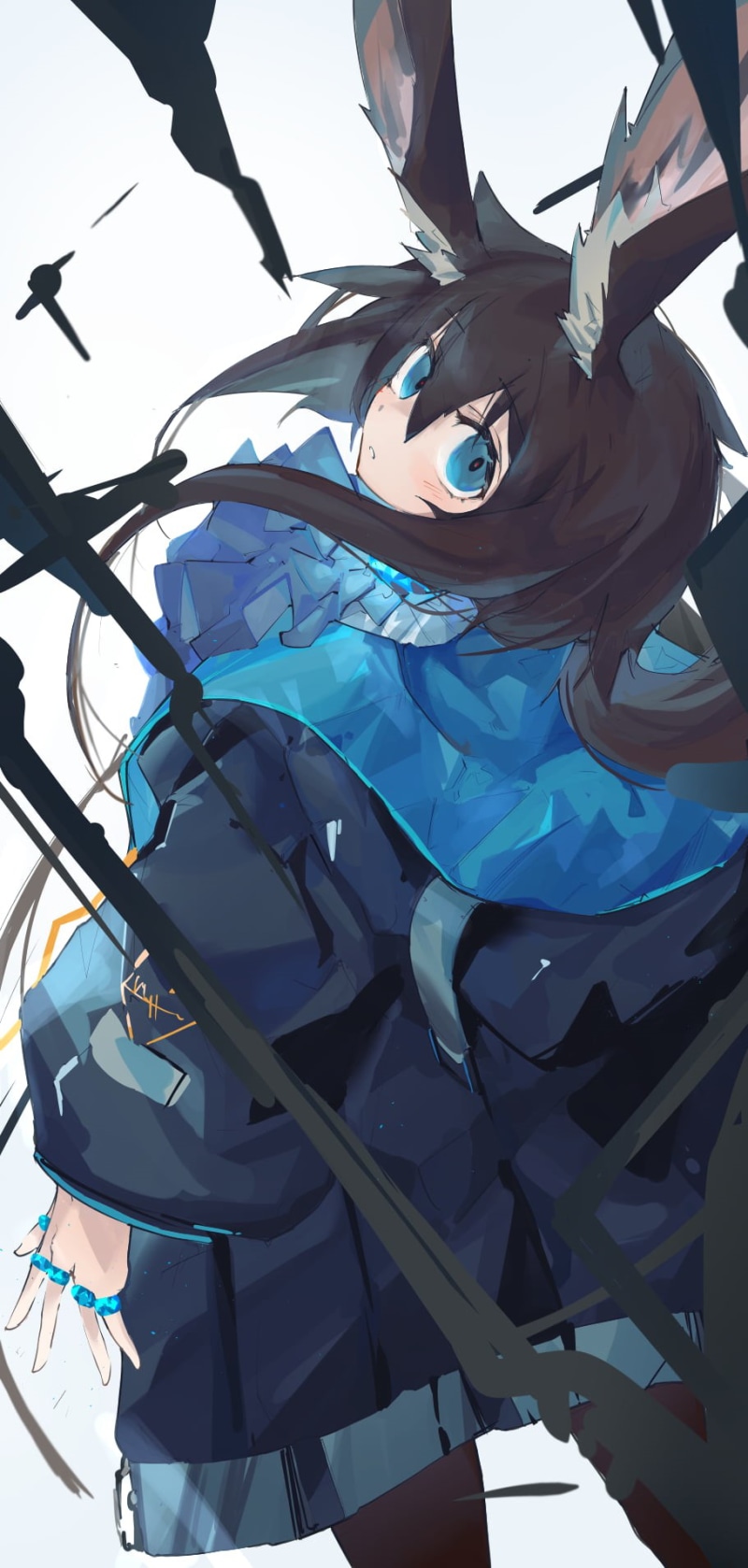 anime, 720P, anime girls, Arknights, Amiya (Arknights)