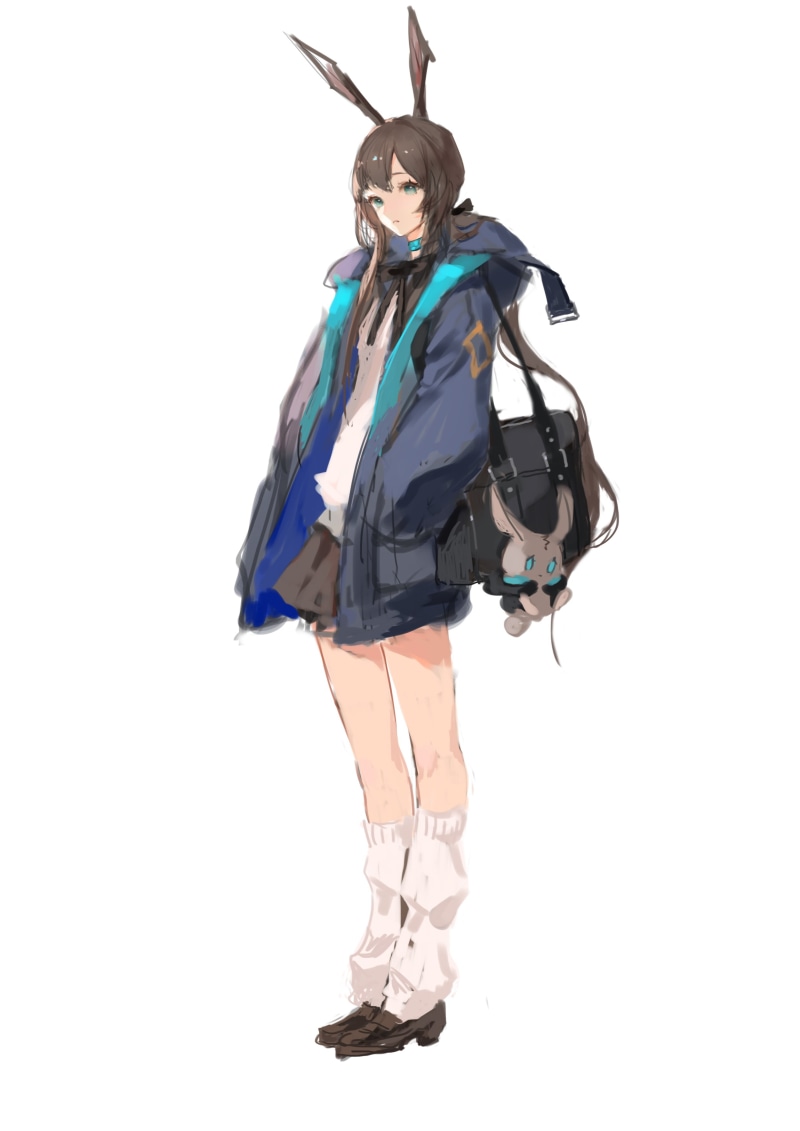 Arknights, anime girls, 2K, Amiya (Arknights), ERUU, anime