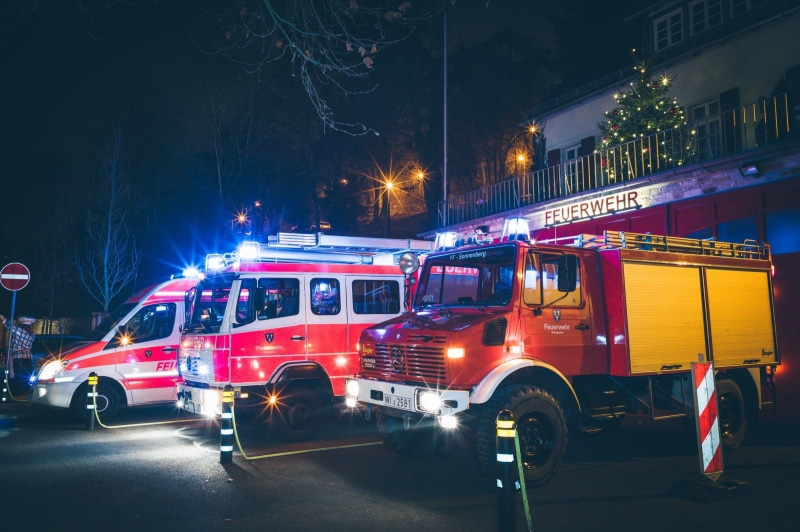 street, fire, building exterior, mode of transportation, semi, land vehicle, firetruck, vehicle, healthcare and medicine, motor vehicle, emergency, architecture