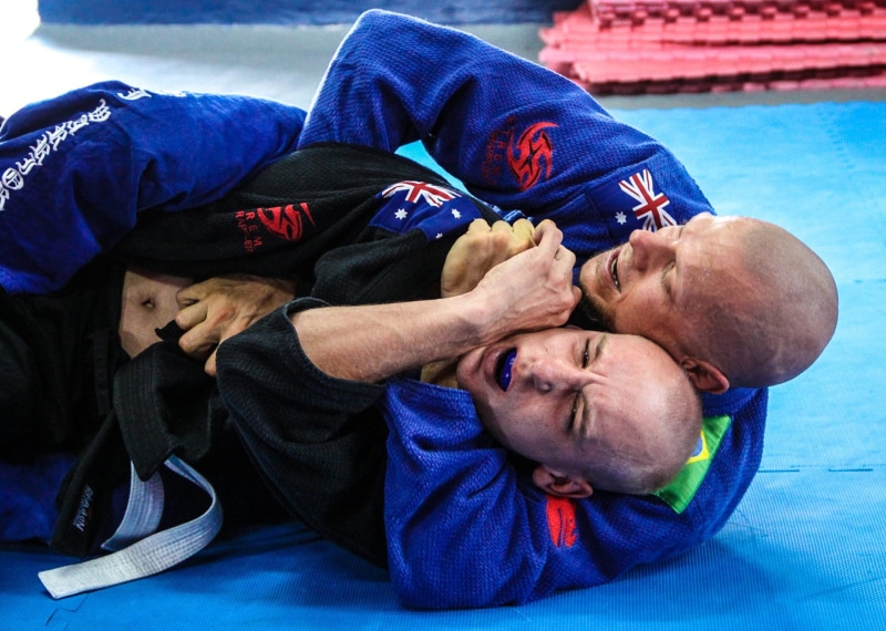 man, indoors, sleeping, water, relaxation, brazilian jiu jitsu, taco fleur, men, ufc, blue, lying down, Jiu-Jitsu, bjj, full length, family with one child