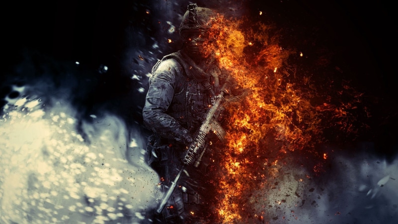 illustration, communication, protective workwear, fire - natural phenomenon, motion, fire, smoke - physical structure, 1080P, firefighter, real people