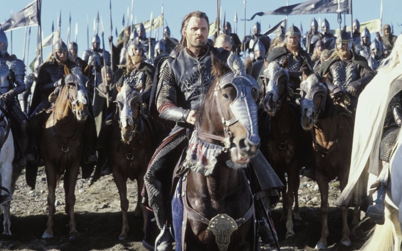 domestic, domestic animals, vertebrate, people, lifestyles, young adult, mammal, looking at camera, 1080P, men, pets, The Lord of the Rings, day, group of animals