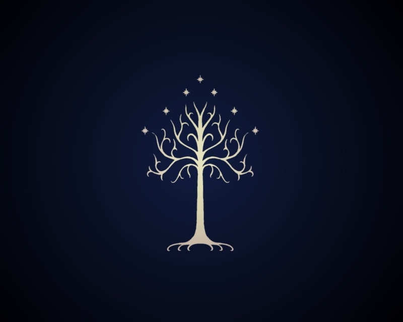 Gondor, 720P, minimalism, The Lord of the Rings