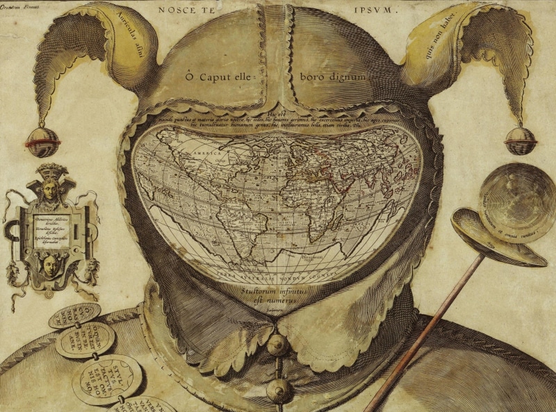 Vintage, map, craft, architecture, cap, history, brown, spirituality, World, art and craft, no people, fool, high angle view, human representation, indoors